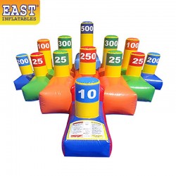 Jogo Inflável Do Lance Do Aro De Hula