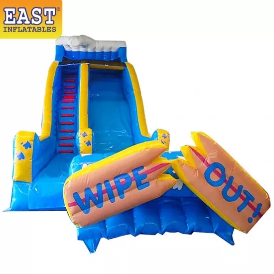 Tobogã De Água Inflável De Wipeout