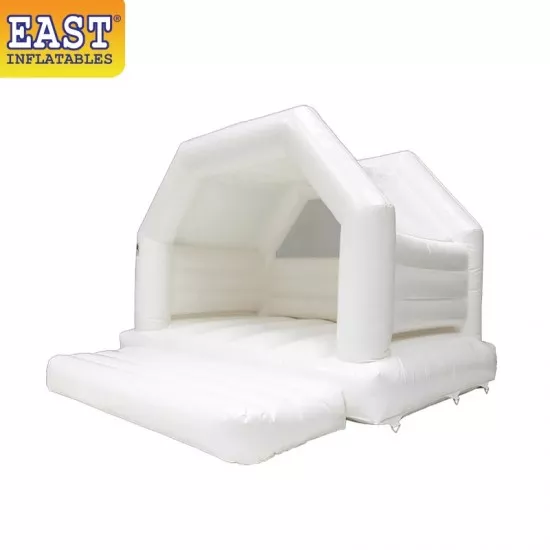 Castelo Bouncy Do Casamento Branco Castelo Bouncy Do Casamento Branco