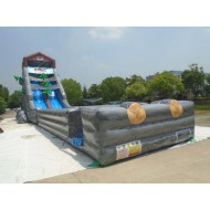 Tobogã Inflável Gigante De Snowzilla