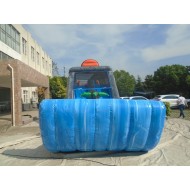 Curso De Obstáculo Do Esmagamento Azul Curso De Obstáculo Do Esmagamento Azul