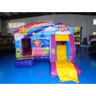 Princesa Bouncy Castelo Com Tobogã Princesa Bouncy Castelo Com Tobogã