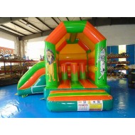 Tobogã Bouncy Inflável Da Selva