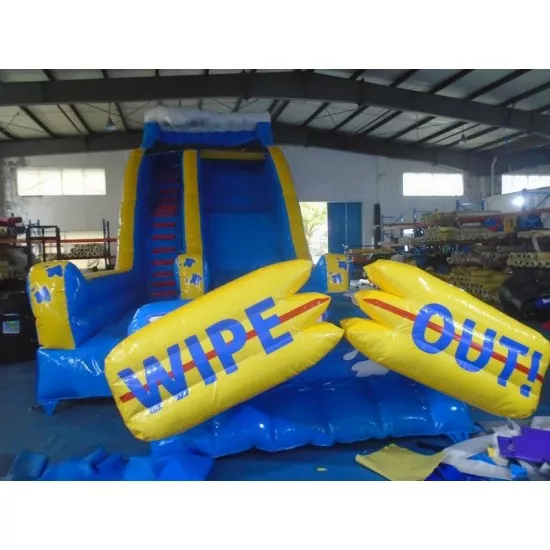 Tobogã De Água Inflável De Wipeout