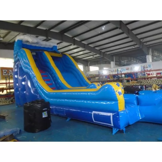 Tobogã De Água Inflável De Wipeout