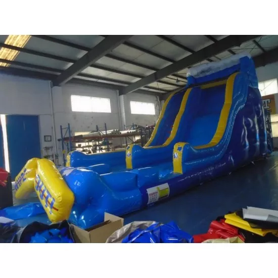 Tobogã De Água Inflável De Wipeout