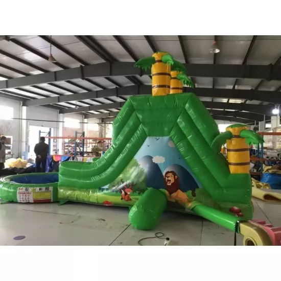 Piscina Inflável Com Tobogã Piscina Inflável Com Tobogã