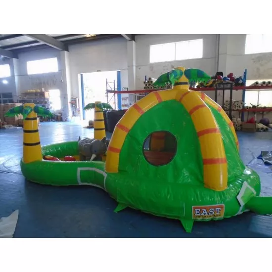 Playzone Inflável Da Selva Playzone Inflável Da Selva