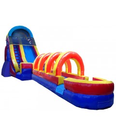 Tobogã Inflavel Com Agua