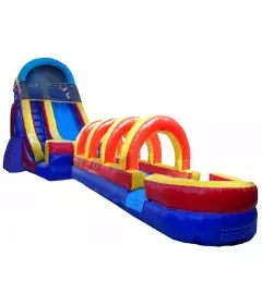 Tobogã Inflavel Com Agua